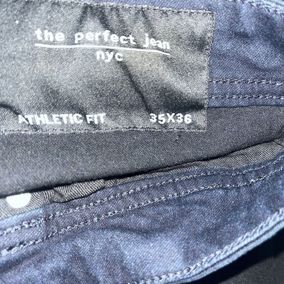 NWT The Perfect Jean Men’s Blur NYC 35 X 36 Athletic Fit - Picture 3 of 4